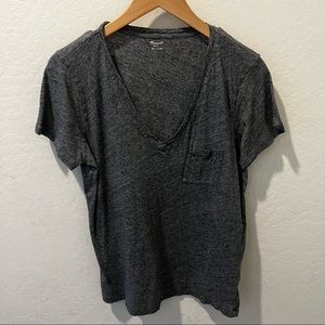 Madewell V Neck T Shirt